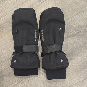 Seirus Black Winter Gloves